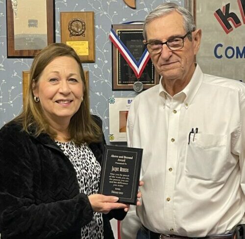 February Above and Beyond Award