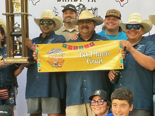 Saucedo Family Takes 1st Place At Goat Cook-Off
