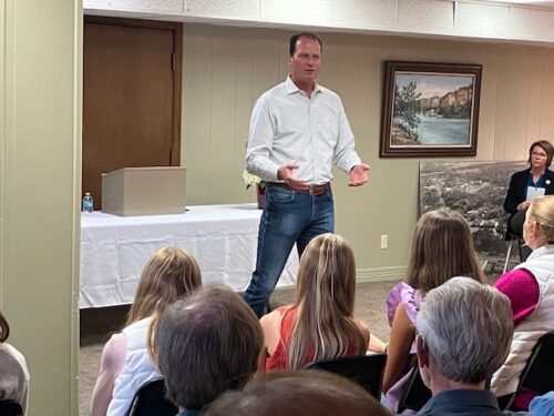 Rep. Pfluger Holds Town Hall In Mason